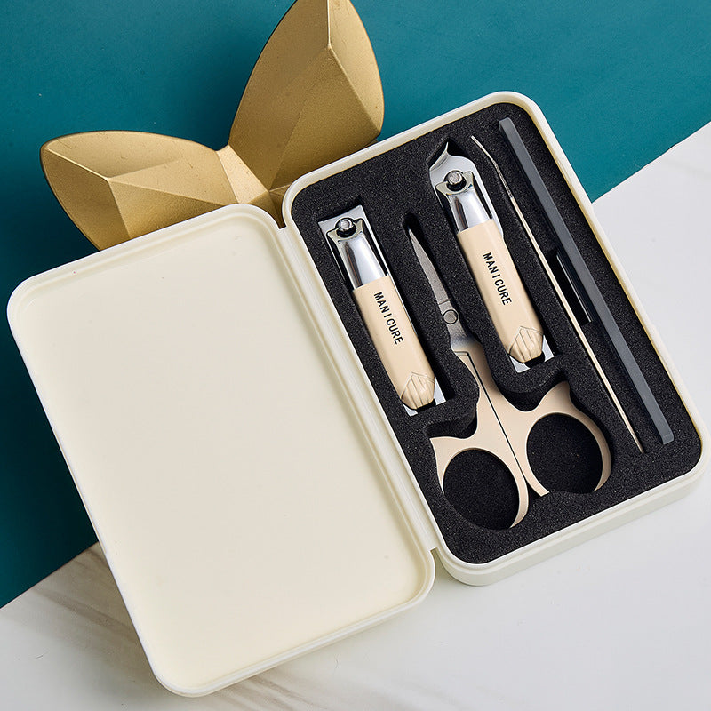 portable anti-splash nail clipper set beauty manicure nail clipper set manicure tool set complete set