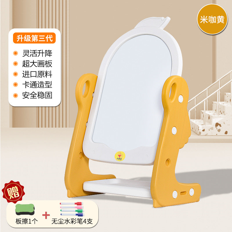 Children's drawing board Magnetic writing board Dust-free easel Table and chair drawing drawing board Household graffiti Toddler baby whiteboard