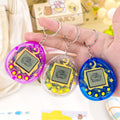 Hot-selling electronic pet toy for export: mini virtual pet game console keychain