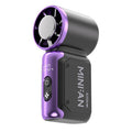 violent high-speed small fan usb rechargeable portable digital display pocket mini handheld ice compress fan jf157