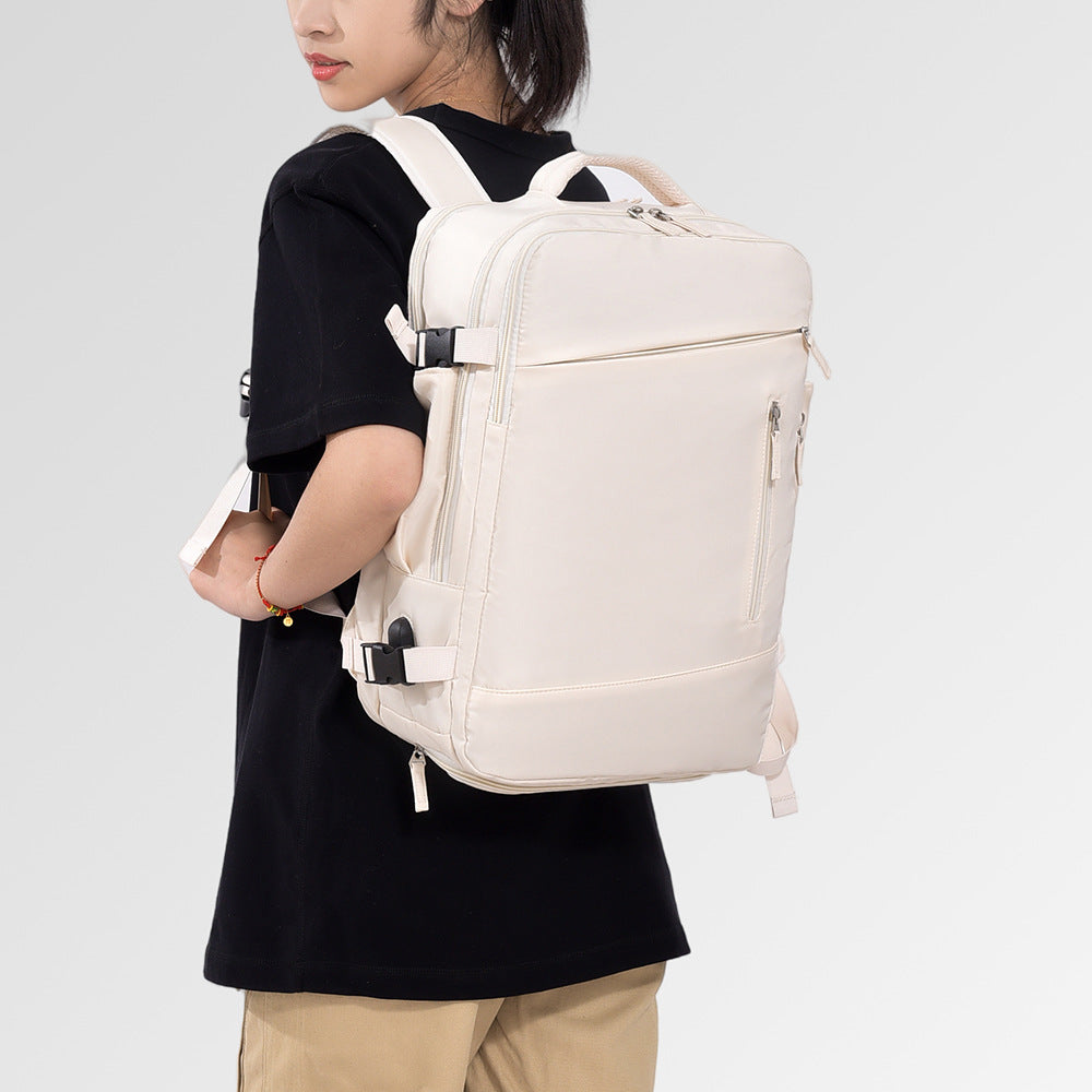 New large-capacity travel bag backpack women's business trip travel backpack women's lightweight student schoolbag computer backpack