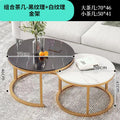 Telescopic combination 70 black 50 white + gold frame