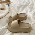 Women's height increasing slippers - new spring/summer collection - indoor home wear, everyday comfort, slip-on, non-slip, thick sole eva sandals