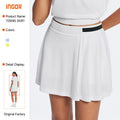Spring/summer anti-exposure leggings, high-waisted tennis skirt, casual yoga skirt, loose-fit outdoor golf skort