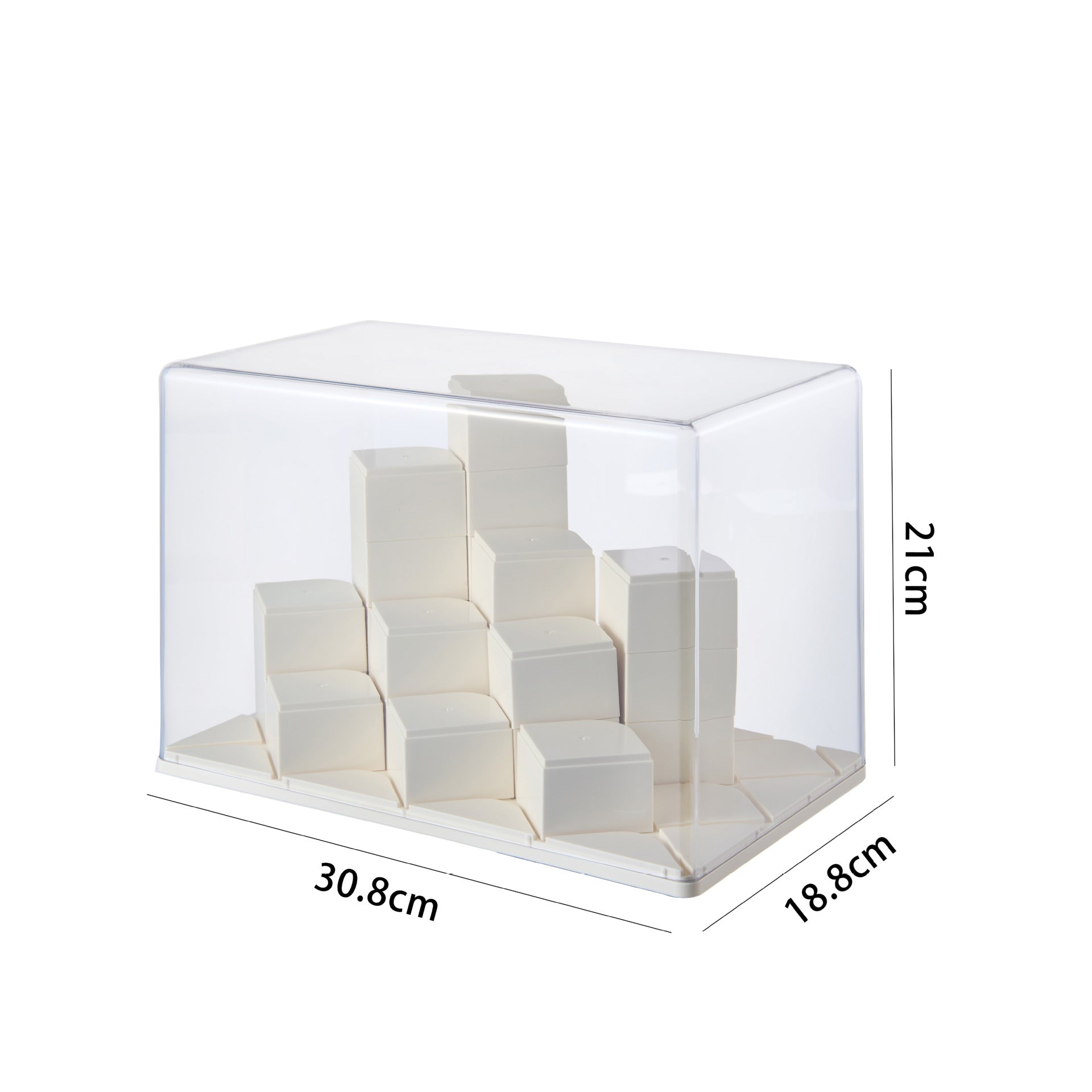 Blind box storage display stand Tide play animation new figure display box Children's Lego ornament Transparent dust-proof display