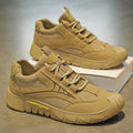 Men's winter work safety shoes: new breathable, anti-slip, wear-resistant athletic work shoes for construction, labor, and hiking
