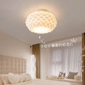 Influencer-approved light luxury fish scale chandelier - nordic cream style for bedroom, living room, dining room, and kids' room - eye-caring scales ceiling light