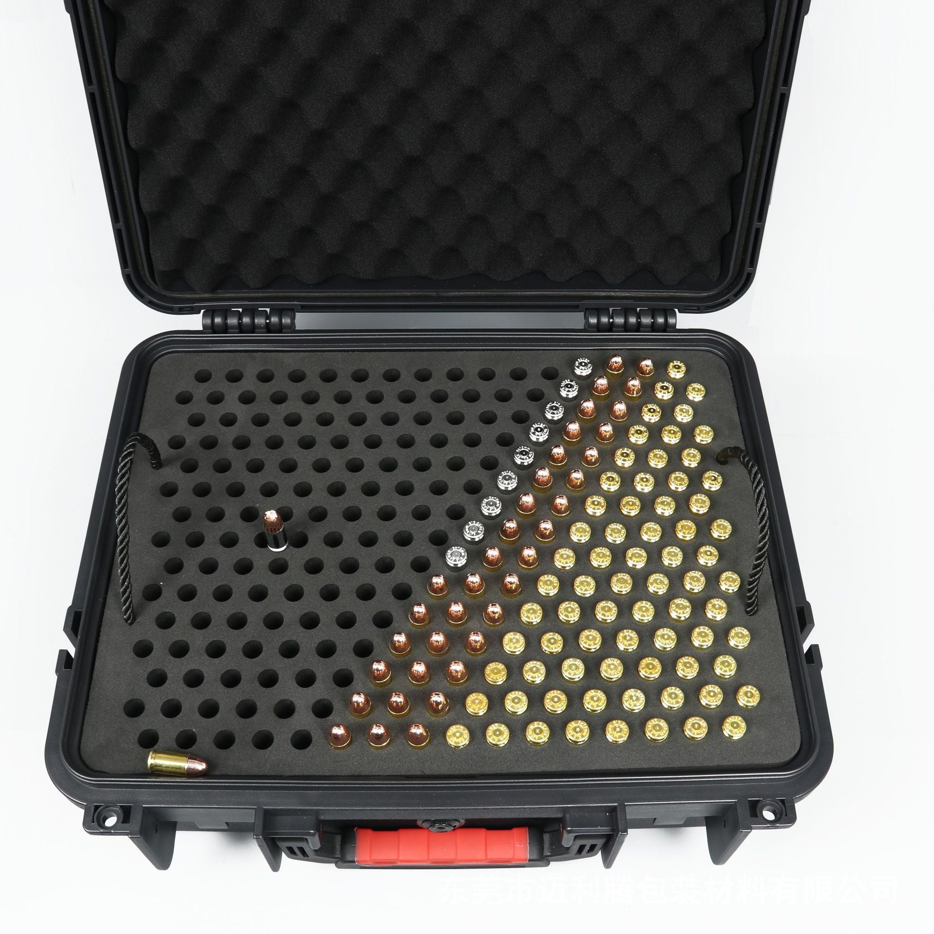 It is suitable for loading toy pistol hard case boxes and ammunition boxes, and can be used as a double-tray sub-magazine box protective box.