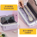 Plastic refrigerator food storage container, microwave-safe food grade pp lunch box, rectangular bento box - perfect for packing meals and gifting