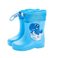 New children's rain boots: ankle-high, waterproof cartoon rain boots for boys, girls, toddlers, and young students