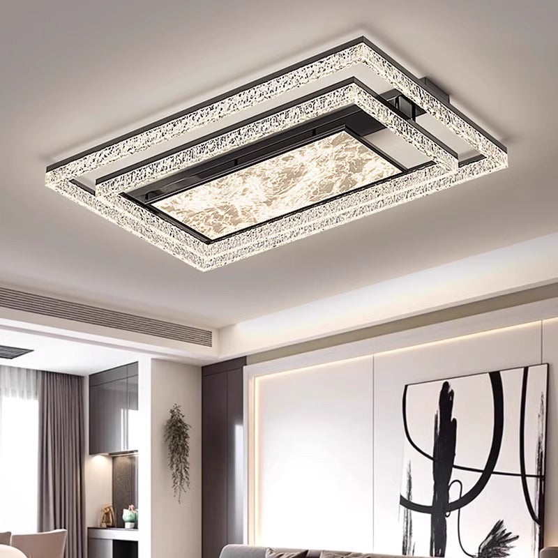 Living room main light 2025 new high-end super bright cloud ceiling light modern simple atmosphere Zhongshan lighting package