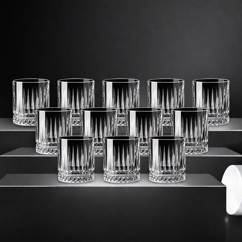 0.1kg white wine glass for homesuitlight luxury high-end gold painting 0.1kg cups one sip cup small foreign wine beer liquor cup