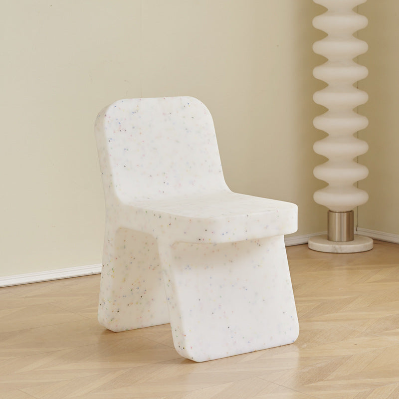 Backrest chair nordic casual chair stool casual modern for home small apartment thickened dining chair high backrest
