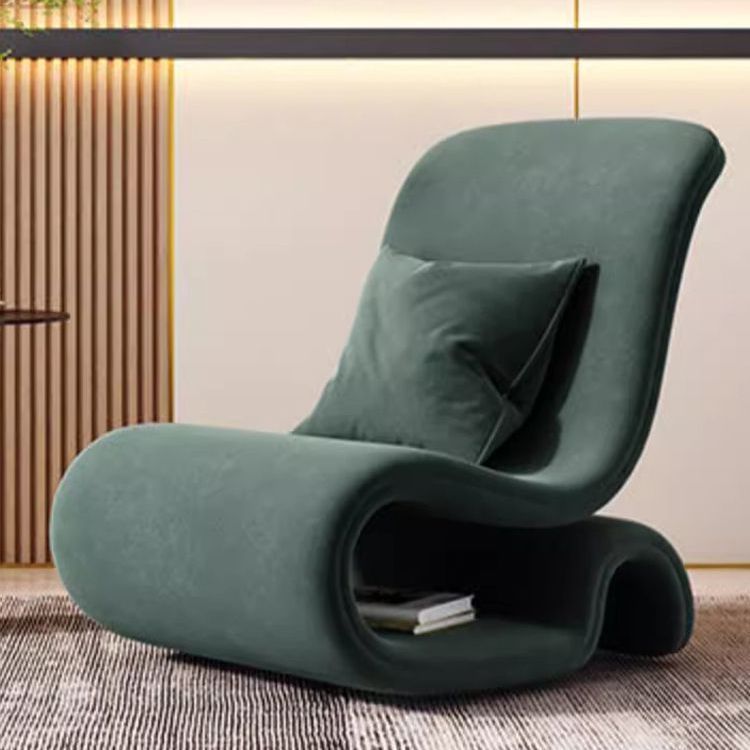 Accessible luxury italian casual design art modern single lazy sofa chair normcore creative casual shaped chair