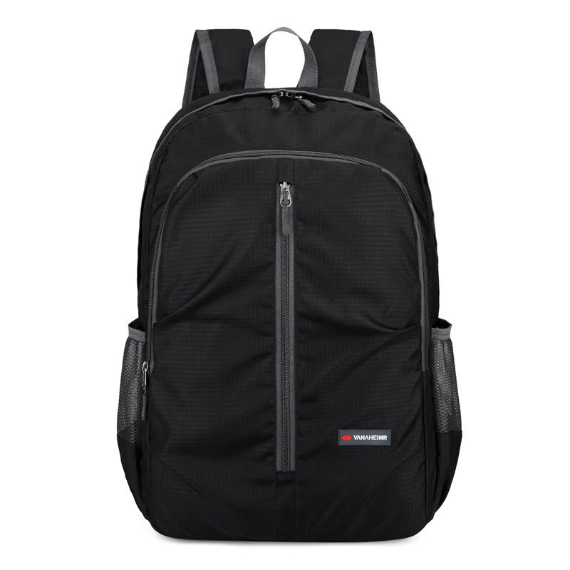 Outdoor sports and leisure mountaineering backpack Large capacity cycling folding storage bag Stylish and lightweight multi-functional backpack