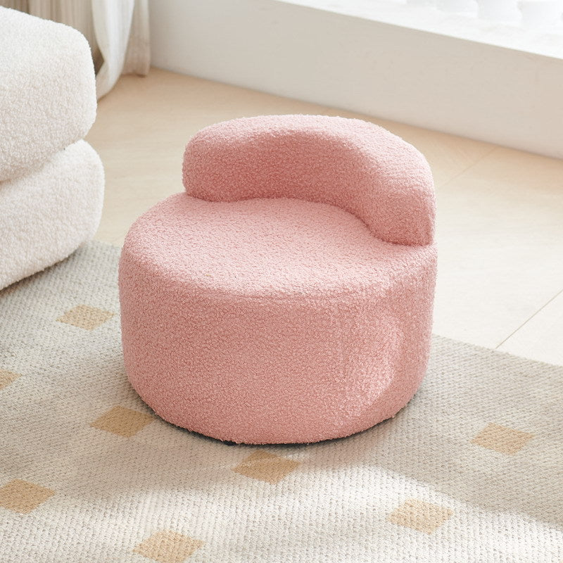 Cream style sofa stool for homecasual small chair living room back chair door shoe changing stool casualcashmere chair