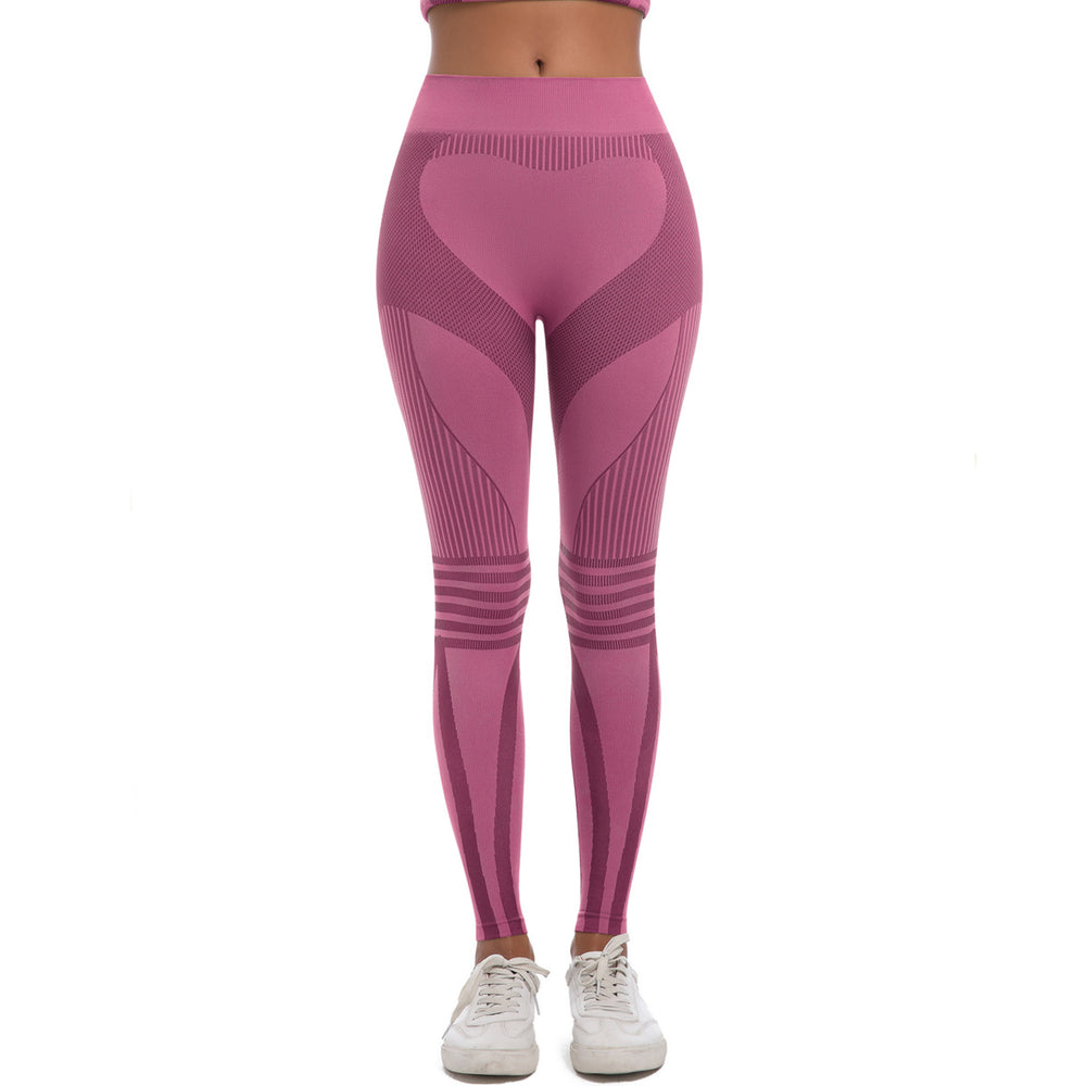 New arrival cross-border seamless knitting tight high elastic breathable ski suit high waist sports running fitness bottom yoga pants