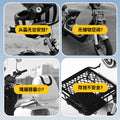 Universal motorcycle top box - extra large capacity electric vehicle waterproof trunk - scooter luggage box - tool storage case