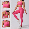 new women's activewear set - stretchy, breathable workout outfit - cloud-like running & yoga set