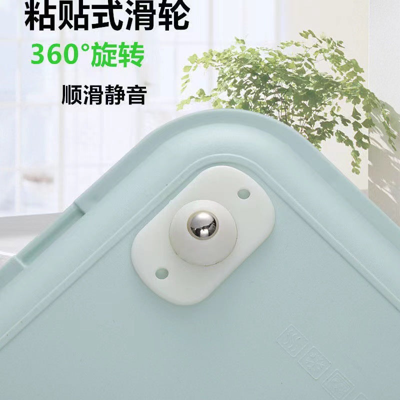 Paste type universal ball pulley wheel silent movable small wheels household hardware accessories wear-resistant load-bearing casters