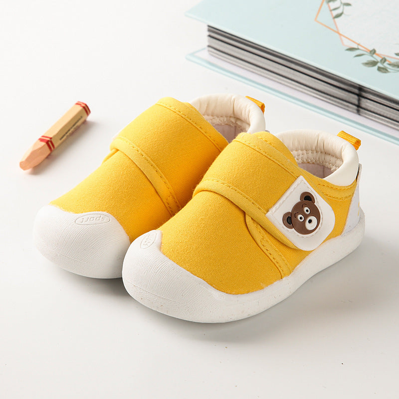 autumn collection: new fall toddler shoes for baby girls (0-1-3 years) - soft cloth spring/autumn first walker shoes for baby boys