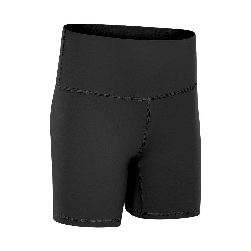 High-waisted, slim-fit yoga shorts for women - tummy control, butt lift, stretchy capri length - perfect for summer running, fitness, and cycling (s2064)