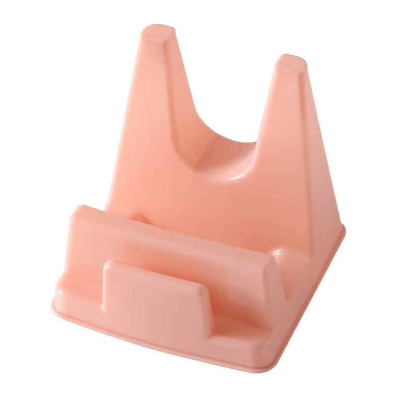 Pot lid rack Household chopping board shelf Shelf Knife holder Cutting board rack Kitchen nail-free hole Multifunctional cutting board rack Plastic