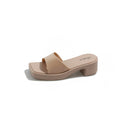hot-selling 2026 new wedge heel slippers for women, summer outdoor wear, thick-soled, non-slip, fashionable and versatile sandals, women's export