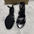 French chic thin strap lambskin patent leather 2025 summer flat round toe open toe genuine leather versatile buckle sandals for women