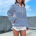 hot-selling women's hoodies, new casual loose long-sleeved hooded sweatshirts, dropshipping available