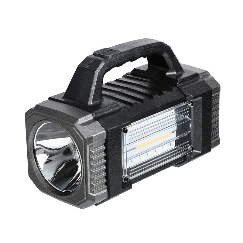 Cross-border solar lantern multi-functional three-light source work light outdoor remote emergency lighting solar flashlight