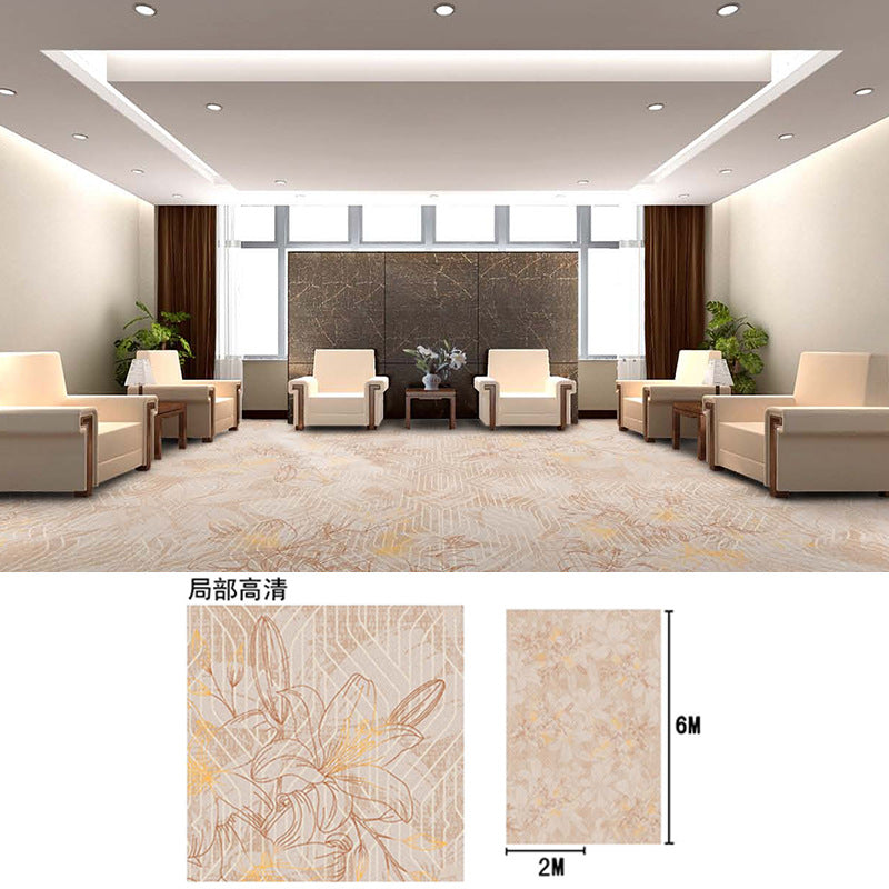 Vip meeting room reception area carpet, thickened nylon fire-retardant large area full coverage hotel stage conference hall carpet