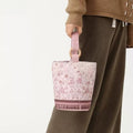 2024 new retro rabbit bucket bag - mommy bag, outing tote, work lunch bag, small handbag