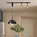 Restaurant track chandelier movable rocker arm universal adjustable telescopic french rotate dining table bar chandelier