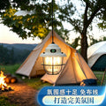 Outdoor camping lantern - ultra-long battery life, rechargeable tent light, ambient light, pine cone lamp, camping lighting, high-intensity camp light