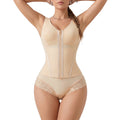 hot-selling shapewear enhanced version breathable corset women's outwear girdle with bra shaping tops wholesale