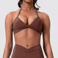 Fashionsexy fitness yoga vest high elastic beauty strap chest pad yoga clothes thin shoulder strap topsall-in-one chest pad