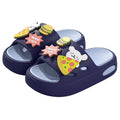 Cartoon kids' slippers - boys' summer baby sandals, anti-slip bath slippers for girls, new 2025 indoor home shoes