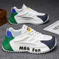 Men's shoes 2025 new winter mesh versatile breathable athletic casual white sneakers height increasing running dad shoes