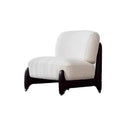 Solid wood sofa chair normcore cashmere single lazy lounge chair japanese style small apartment casual sofa seat small apartment