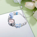 Jewelry pearl strap watch new design black technology internet celebrity stylish creative quartz watch quartz women's watch