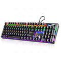 Silver engraved zk3 metal mechanical keyboard - 87/104 keys, illuminated blue/green/black switches, pc accessories, color block design, gaming, cross-border e-commerce