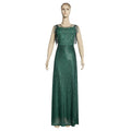 Aliexpress  autumn/winter  sequin tassel african plus size women's evening gown dress for banquets and special occasions