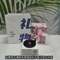 X10 white + blue gift bag + handmade packaging cupid
