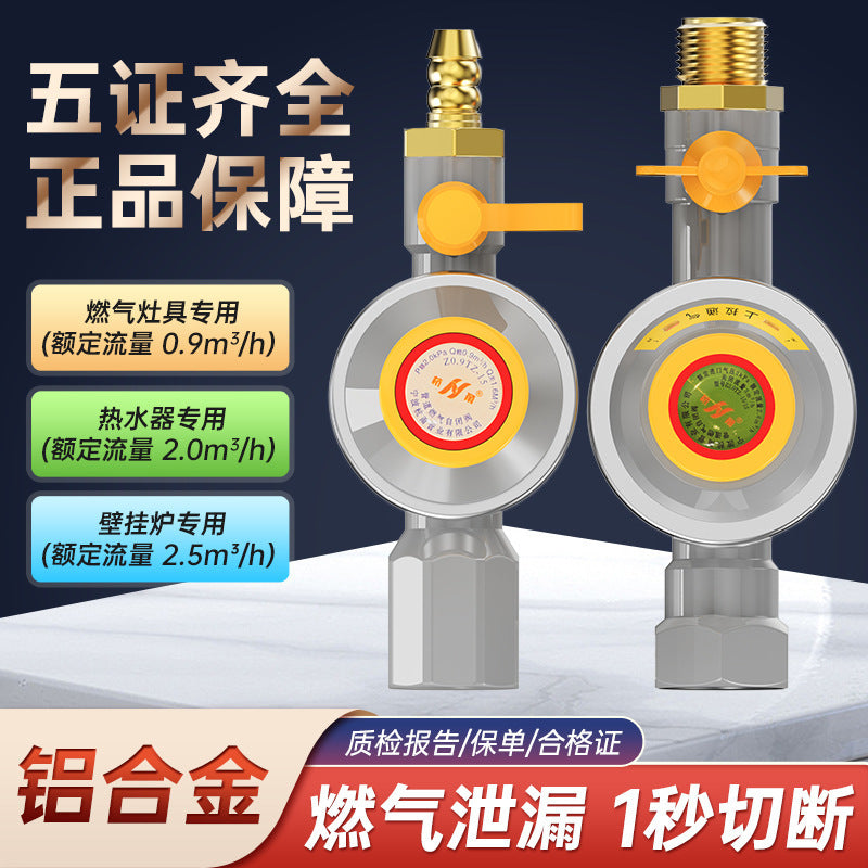 Source factory Household natural gas pipeline Gas safety self-closing valve Natural gas safety valve Automatic shut-off valve
