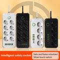 European standard power strip, russian/european power strip, german/korean 16a two-pin european standard home socket, austrian standard
