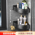 Bathroom storage rack, punch-free bathroom triangle wall-mounted toilet, washroom wall washbasin storage rack