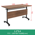 Training table and chair combination mobile splicing employee slot folding conference table activity table long table school class simple table and chair