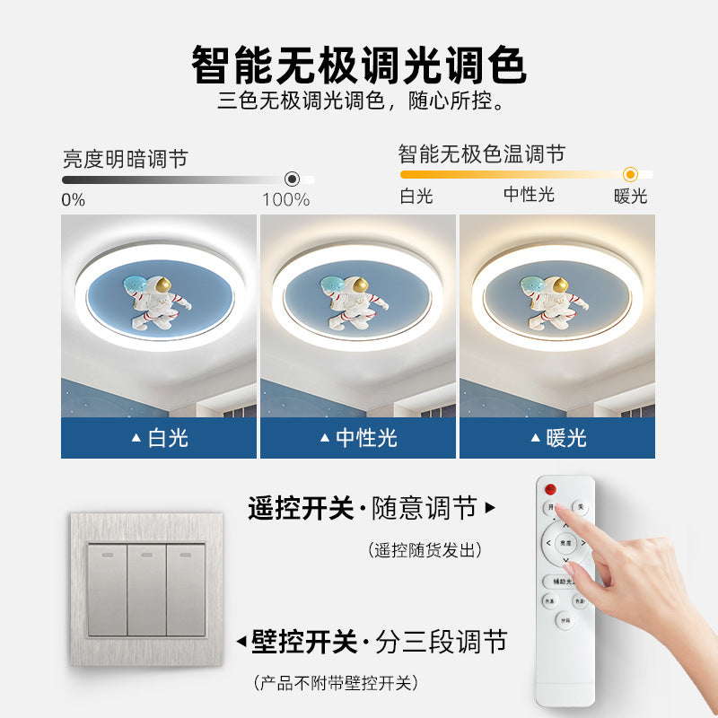 LED ceiling light children's bedroom room lighting cartoon creative modern simple boys and girls master bedroom lighting