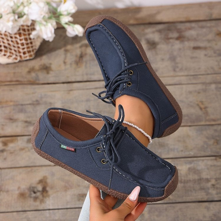 spring/autumn new arrival: women's plus-size casual loafers for cross-border e-commerce. wholesale available. suitable for , , and other platforms. (price difference: $0.67)